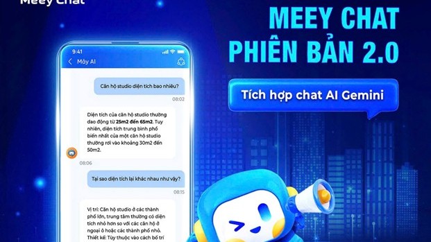 Tích hợp chat AI, gửi file siêu tốc độ