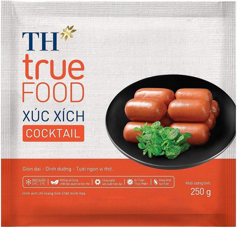 Bùng nổ hương vị từ hai sản phẩm xúc xích độc đáo của TH true FOOD