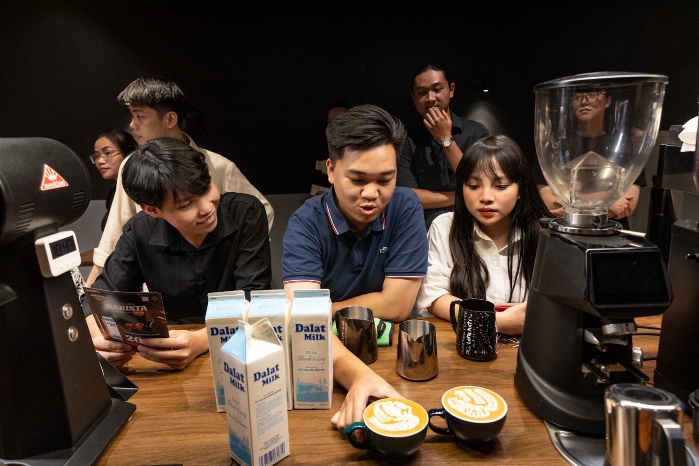 Dalatmilk Barista Championship 2024: Barista đến với nghệ thuật Latte Art hoàn hảo