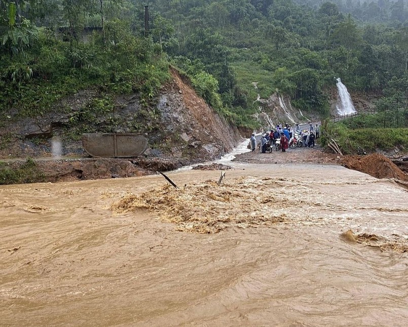 Cảnh báo nguy cơ lũ quét, sạt lở đất tại Hà Giang, Yên Bái và Lào Cai