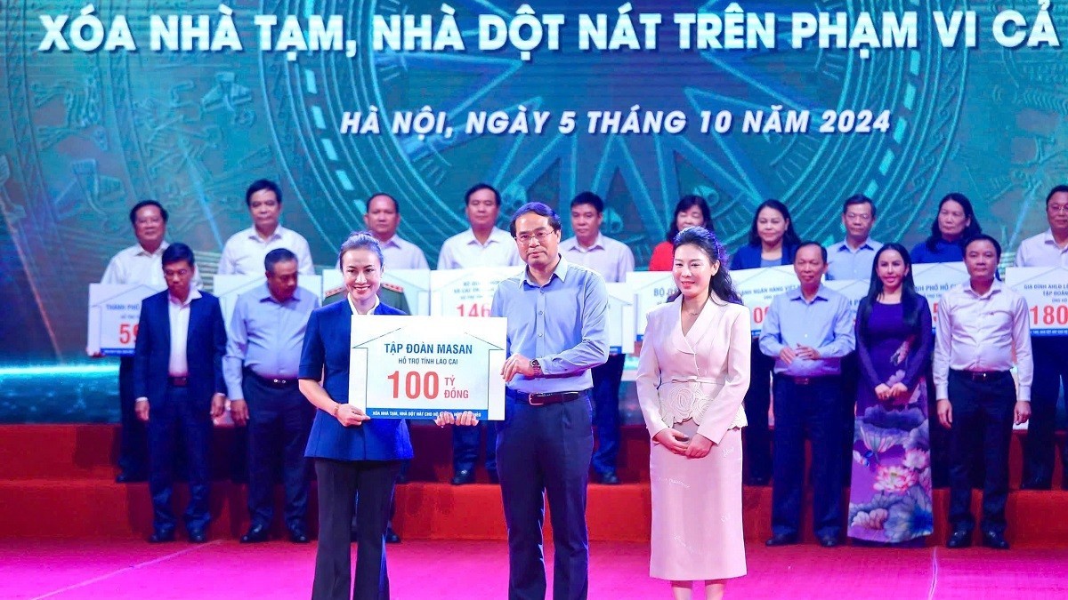 Trong 2 tháng, Tập đoàn Masan đóng góp gần 120 tỷ đồng cho các hoạt động an sinh