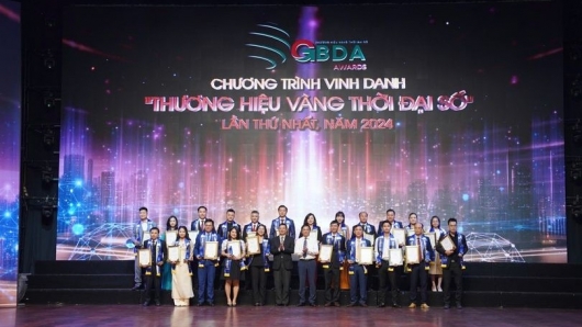 Chương trình “Thương hiệu Vàng thời đại số” lần thứ nhất năm 2024 vinh danh 40 sản phẩm, 22 thương hiệu