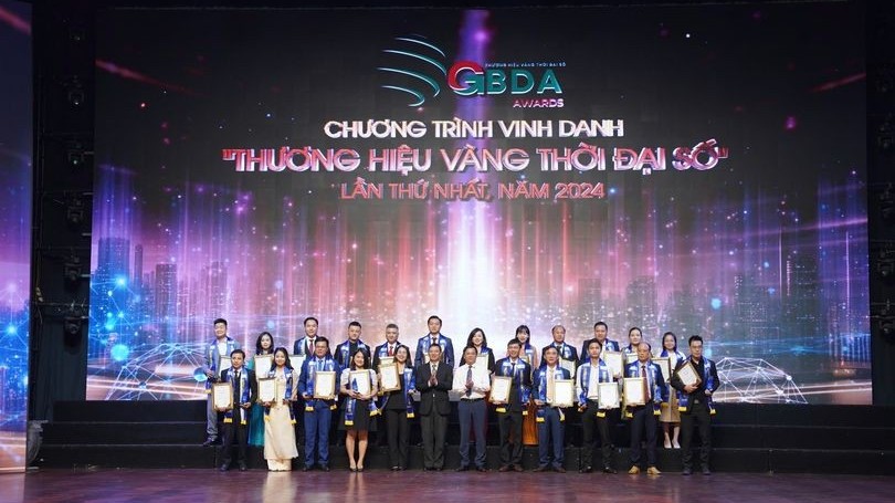 Chương trình “Thương hiệu Vàng thời đại số” lần thứ nhất năm 2024 vinh danh 40 sản phẩm, 22 thương hiệu