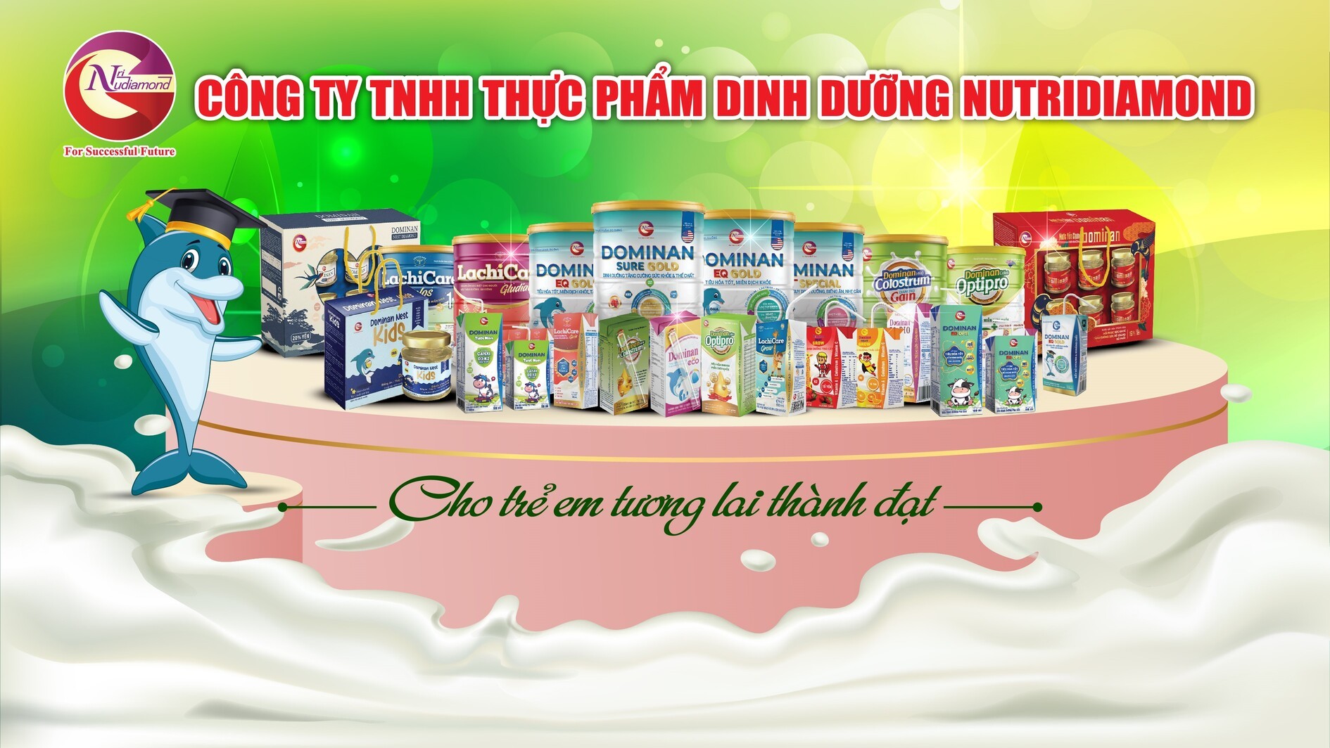 Nutridiamond - Khẳng định vị thế thương hiệu với nhiều giải thưởng danh giá