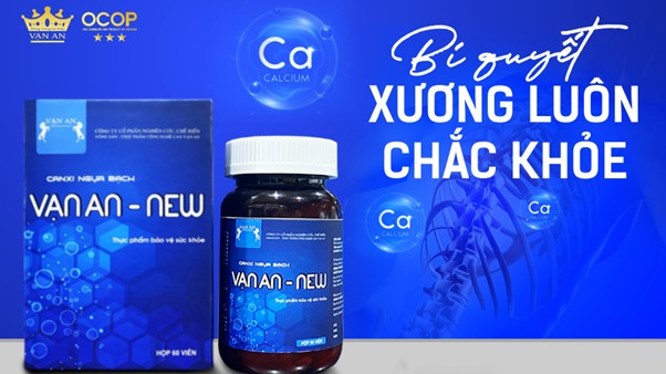 Canxi ngựa bạch Vạn An - Canxi hữu cơ cho sức khỏe người Việt