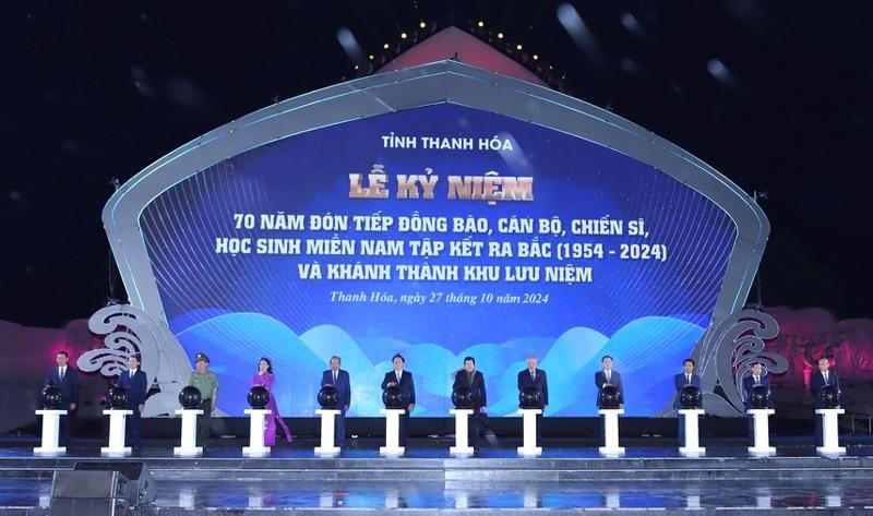 Thanh Hoá: Kỷ niệm 70 năm đồng bào, cán bộ, chiến sĩ, học sinh miền Nam tập kết ra Bắc