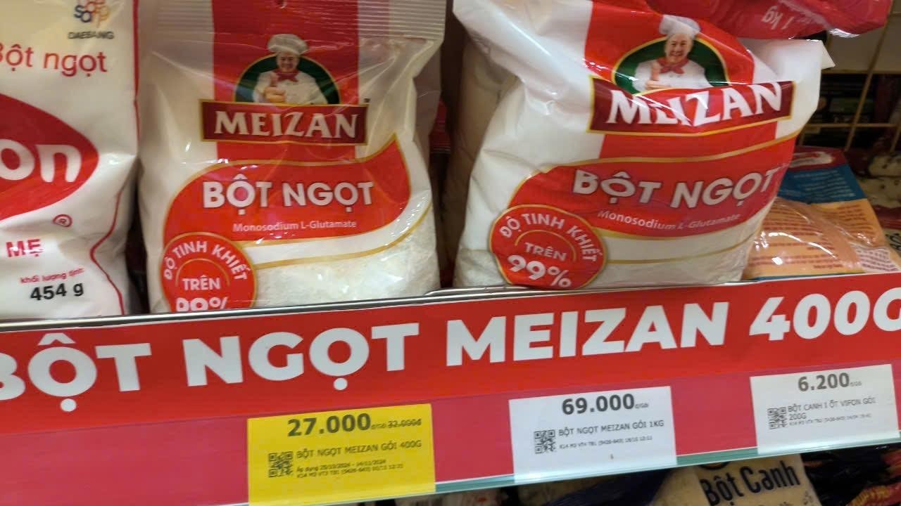 Công ty Nam Dương nói gì về thông tin thu hồi sản phẩm Bột ngọt Meizan tại kênh siêu thị?