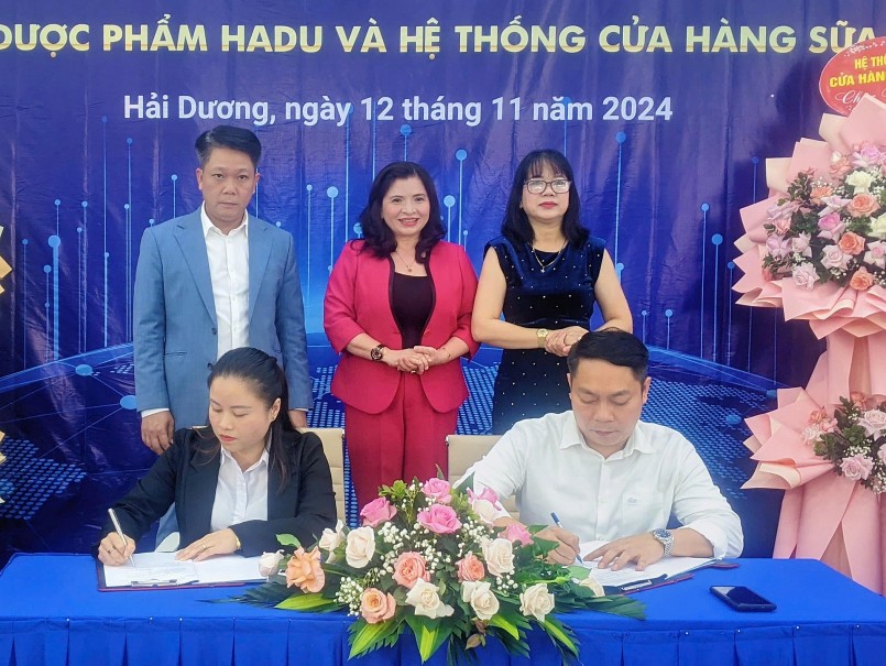 Hadu Pharma lấy cam kết chất lượng sản phẩm ký hợp tác chiến lược với Hệ thống Sữa 3 Tốt