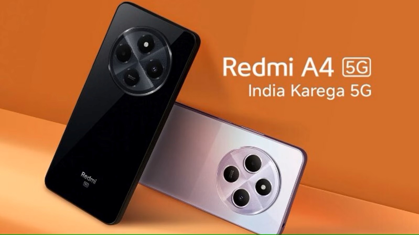 Redmi A4 5G - tân binh 5G giá rẻ của Xiaomi ra mắt