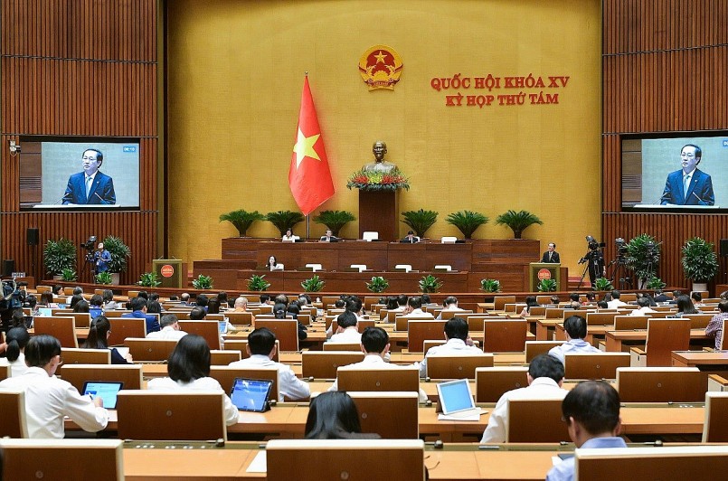 Quang cảnh phiên họp