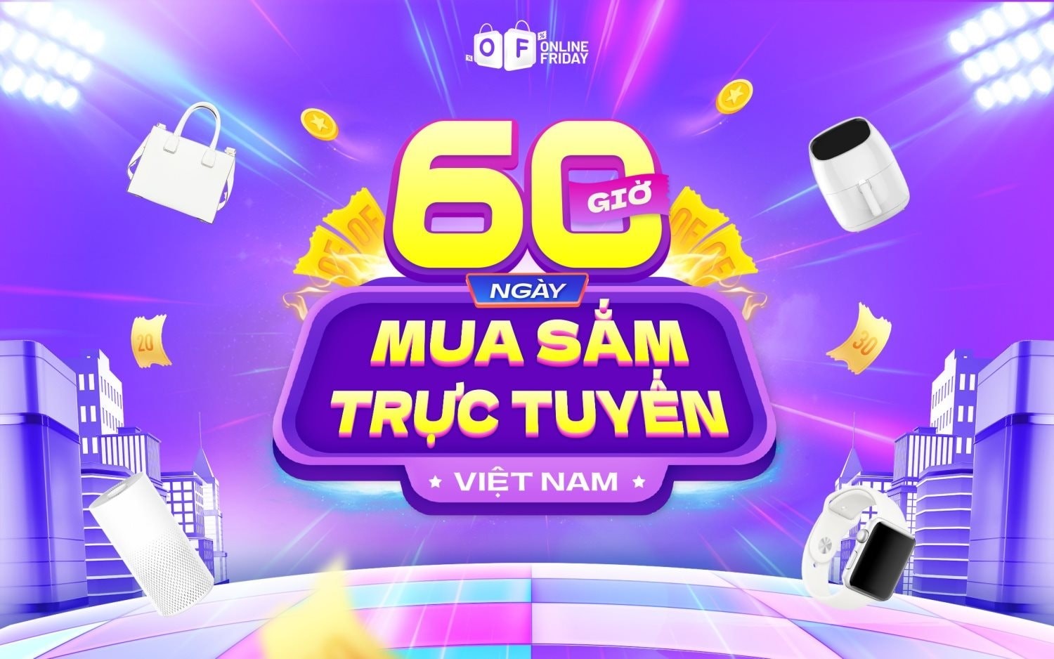 Tuần lễ Thương mại điện tử quốc gia và Ngày mua sắm trực tuyến Việt Nam – Online Friday 2024 sẽ được tổ chức từ ngày 25/11/2024 đến ngày 1/12/2024