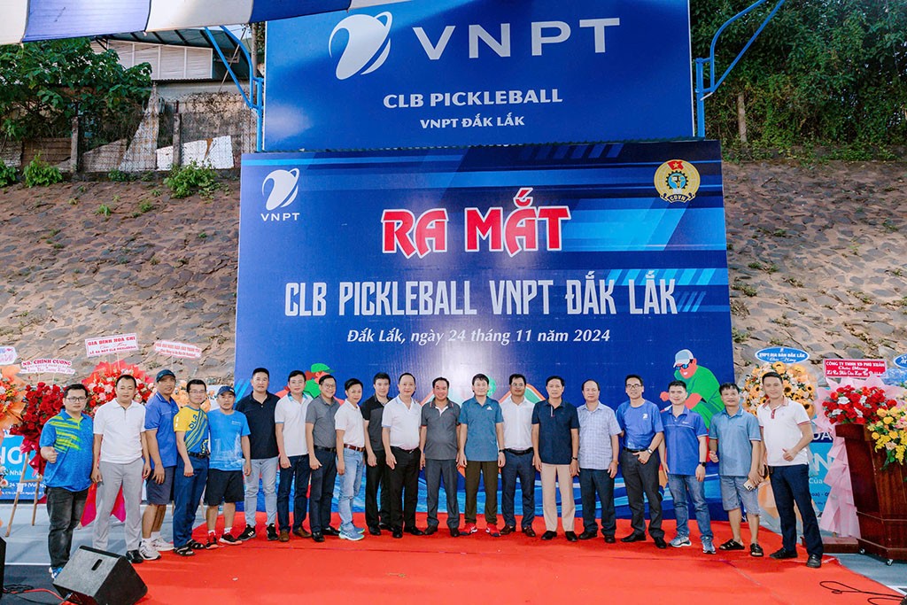 Ra mắt câu lạc bộ Pickleball VNPT Đắk Lắk