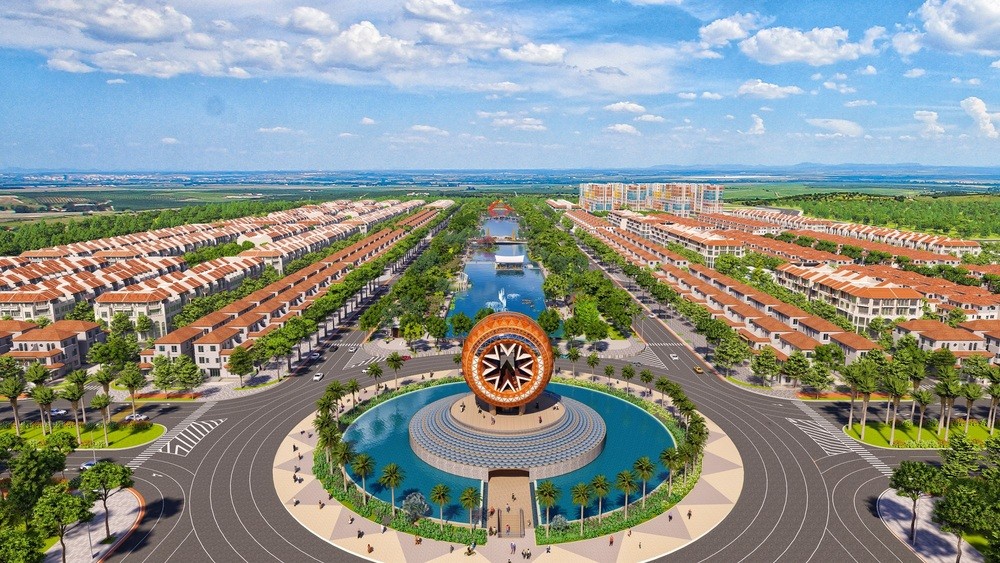 Trục đại lộ lễ hội sẽ là điểm thu hút du khách đến Sun Urban City