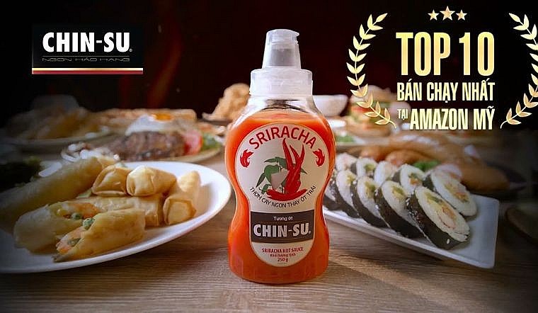 Tương ớt Chin-Su Sriracha top 10 bán chạy tại sàn Amazon.