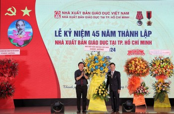 Nhà xuất bản Giáo dục tại TP. Hồ Chí Minh kỷ niệm 45 năm thành lập