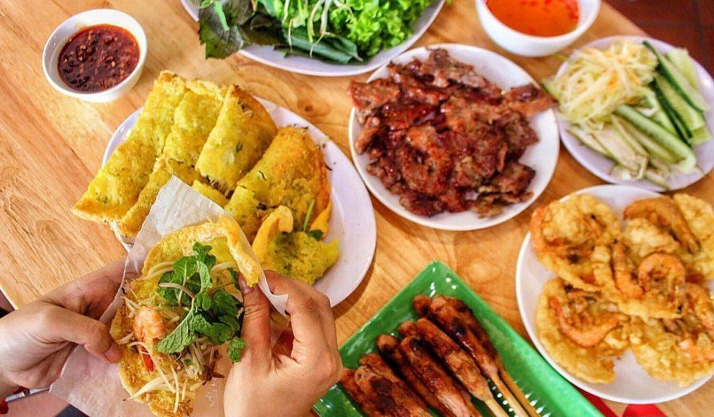 Bánh xèo Đà Nẵng làm say lòng biết bao thực khách