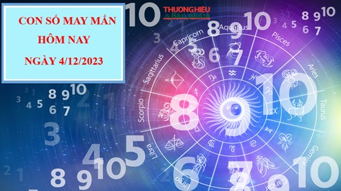 Con số may mắn hôm nay 4/12/2024 theo 12 con giáp: Chọn số đổi vận phát tài