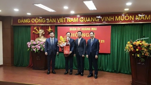 Đồng chí Đỗ Thanh Tùng được bổ sung vào Ban Thường vụ Quận uỷ Hoàng Mai