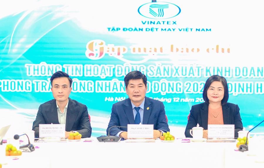 Vinatex thông tin về hoạt động sản xuất, kinh doanh năm 2024, định hướng năm 2025.