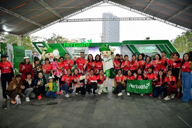 Herbalife Việt Nam hân hạnh đồng hành cùng VnExpress Marathon Hải Phòng 2024