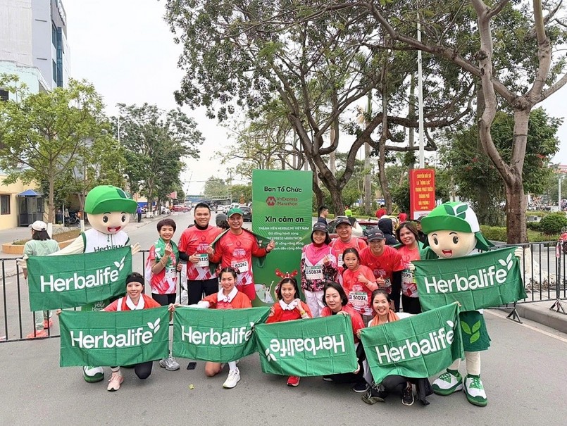 Herbalife Việt Nam hân hạnh đồng hành cùng VnExpress Marathon Hải Phòng 2024