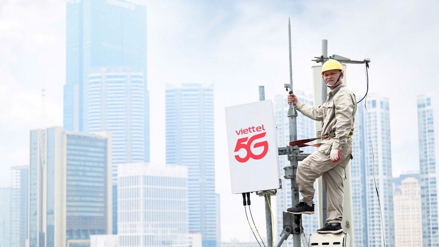 Viettel phủ sóng 5G tại các sự kiện đông người dịp Tết 2025