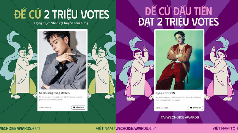 Cơn địa chấn mang tên “WeChoice Awards 2024” và  hàng loạt các con số kỷ lục chưa từng có