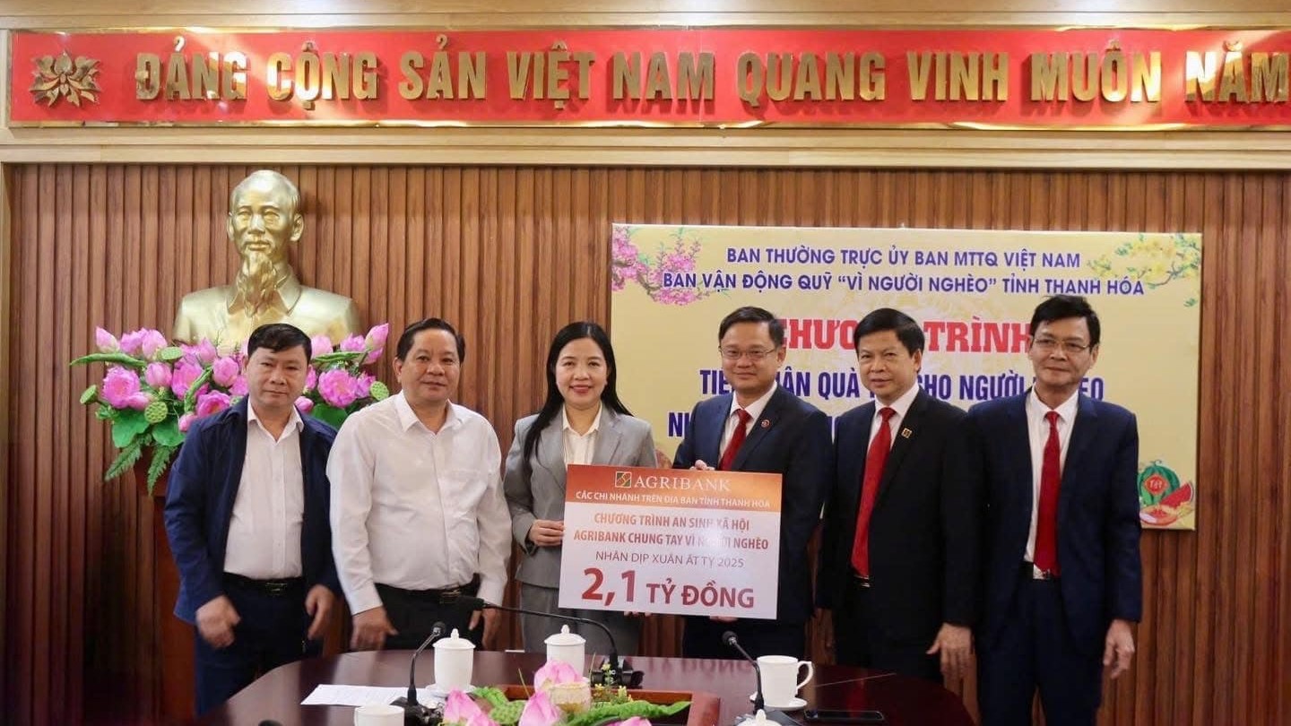 Agribank chung tay vì người nghèo, đối tượng chính sách nhân dịp Xuân Ất Tỵ năm 2025