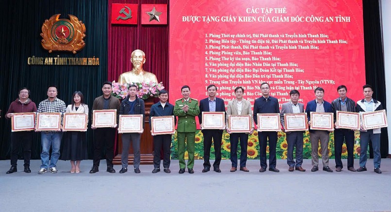 Thanh Hóa: Tổng kết công tác phối hợp tuyên truyền giữa Công an tỉnh với các cơ quan báo chí