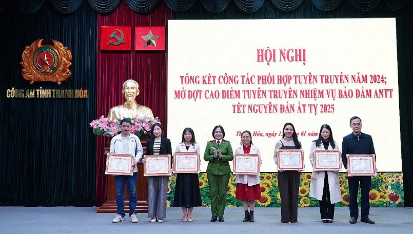 Thanh Hóa: Tổng kết công tác phối hợp tuyên truyền giữa Công an tỉnh với các cơ quan báo chí