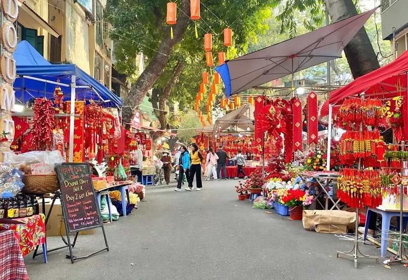 Chợ hoa Hàng Lược, nét đẹp của phiên chợ lâu đời nhất Hà Nội