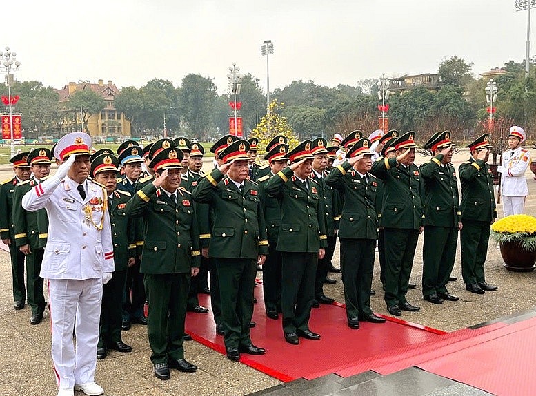 Lãnh đạo Đảng, Nhà nước vào Lăng viếng Chủ tịch Hồ Chí Minh dịp Tết cổ truyền của dân tộc