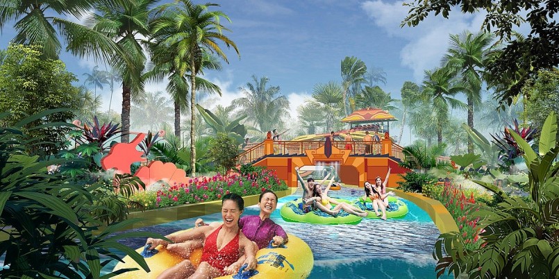 Sun World Hà Nam sẵn sàng chào đón du khách với những trải nghiệm đỉnh cao dịp lễ 30/4. Ảnh phối cảnh minh họa Sun Property