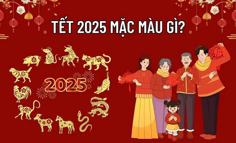 Mùng 1 Tết Ất Tỵ 2025 nên mặc màu gì để may suốt quanh năm?