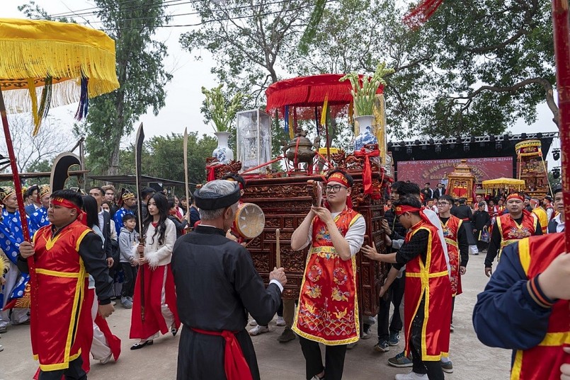 Khai mạc Lễ hội cổ truyền làng Yên Lộ - Yên Nghĩa xuân Ất Tỵ