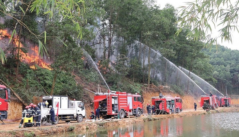 Hà Nội chú trọng phòng, chống cháy rừng mùa lễ hội