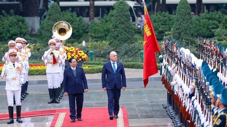 Thủ tướng Phạm Minh Chính chủ trì lễ đón Thủ tướng New Zealand