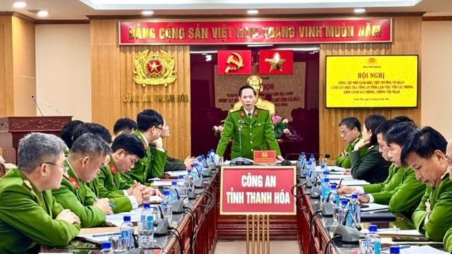 Đại tá Trịnh Văn Giang làm Thủ trưởng Cơ quan CSĐT Công an tỉnh Thanh Hóa