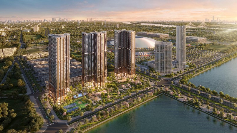 The Cosmopolitan là phân khu cuối trong đại đô thị Global Gate do MIK Group phát triển