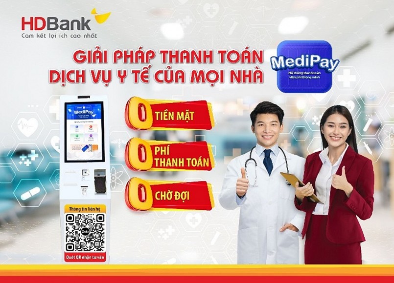 HDBank tiên phong triển khai Kiosk y tế thông minh, giảm tải bệnh viện, nâng cao trải nghiệm khám chữa bệnh