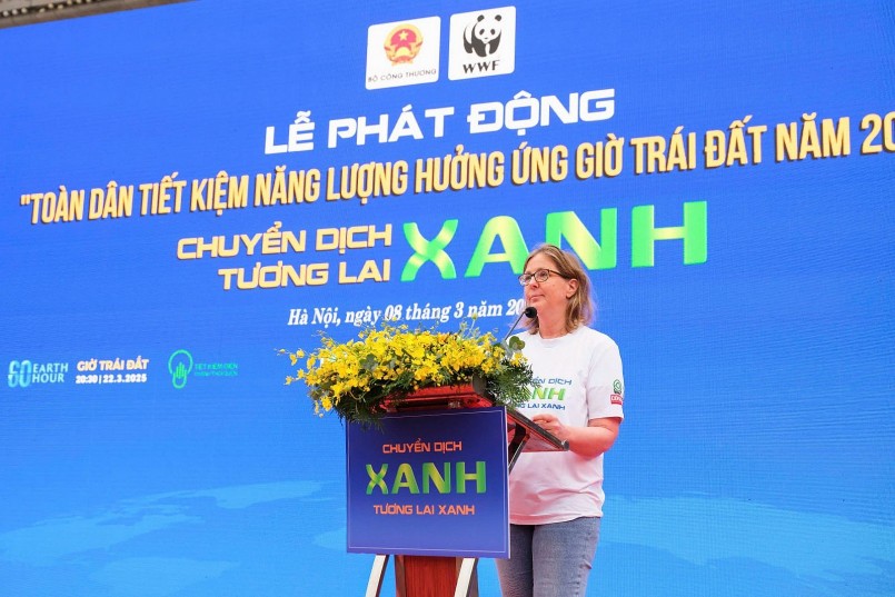 Bà Kristina Buende, Trưởng Ban hợp tác Phái đoàn Liên minh châu Âu tại Việt Nam