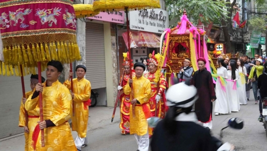 Lễ hội truyền thống phường Định Công: Nơi tôn vinh giá trị văn hóa, khuyến học, khuyến tài