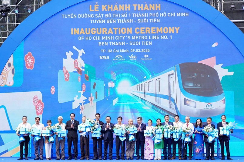 Ngân hàng Số Vikki đồng hành khai trương tuyến Metro số 1 tại Tp.HCM, cấp 100.000 thẻ đi Metro số 1 miễn phí