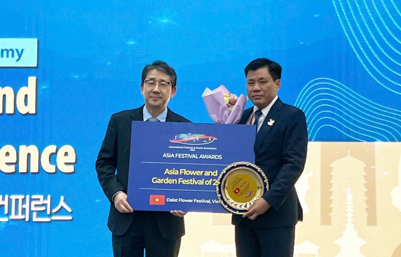 Đà Lạt nhận 2 giải thưởng lớn tại Festival châu Á 2025