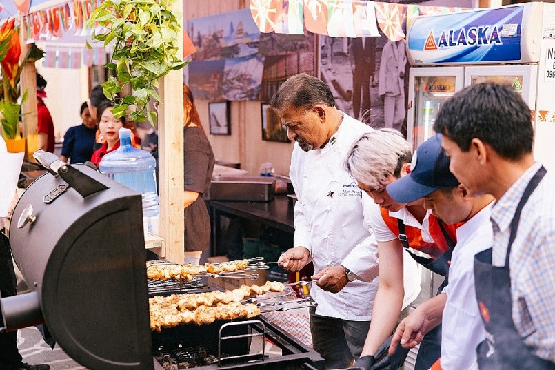 Chef Alan Payen – Thành viên cấp cao Emirates Culinary Guild, ban giám khảo quốc tế của Worldchefs tại Lễ hội