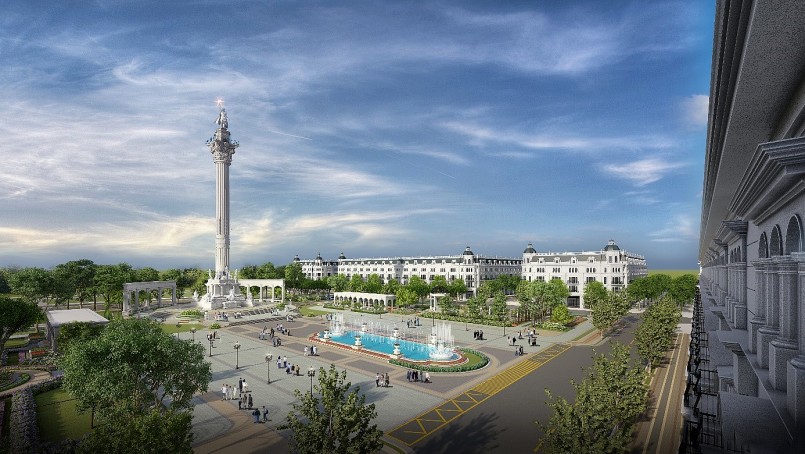 Với cảnh quan đẳng cấp, Danko Riverside được kì vọng góp phần thay đổi diện mạo đô thị khu vực