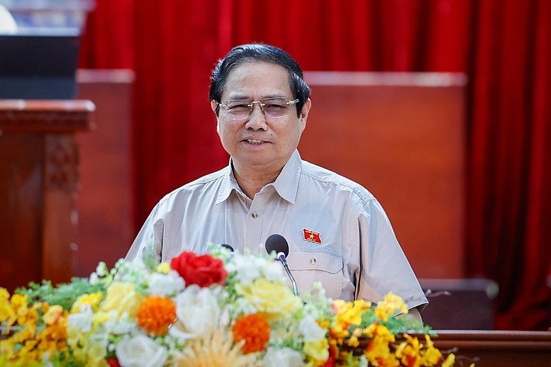 Thủ tướng Phạm Minh Chính: Kỳ họp sắp tới của Quốc hội 'quan trọng nhất trong nhiệm kỳ này' - Ảnh: VGP/Nhật Bắc