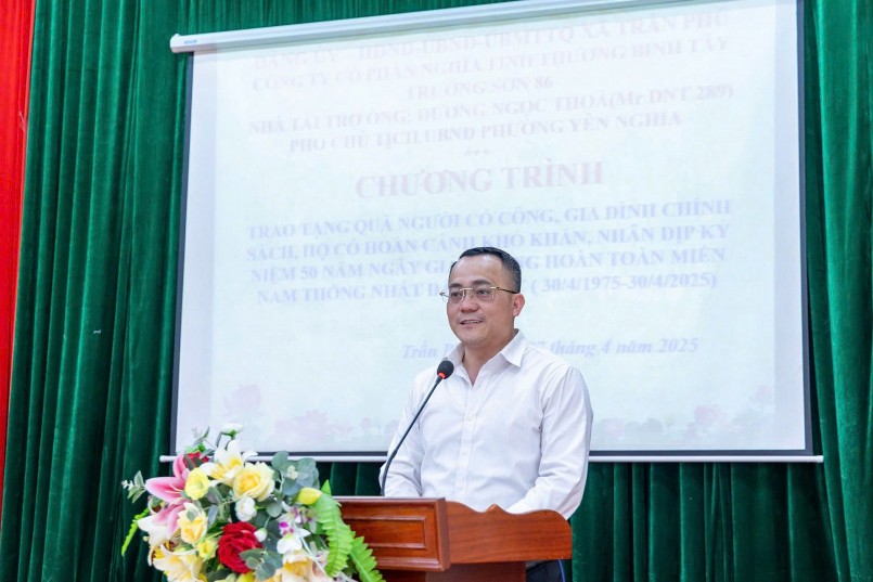 Chương trình từ thiện hướng về cộng đồng nhân kỷ niệm 50 năm Ngày Giải phóng miền Nam, thống nhất đất nước (30/4/1975 – 30/4/2025)