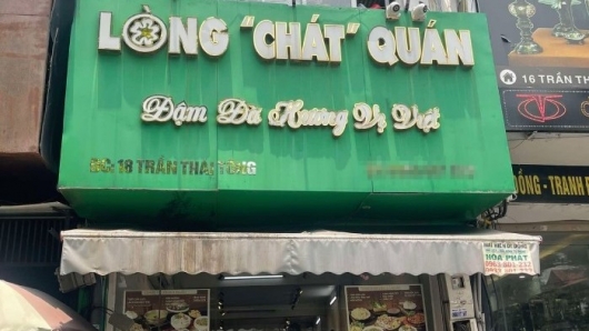 Chủ quán thừa nhận bộ lòng xe điếu dài 40m là "nói hơi quá"