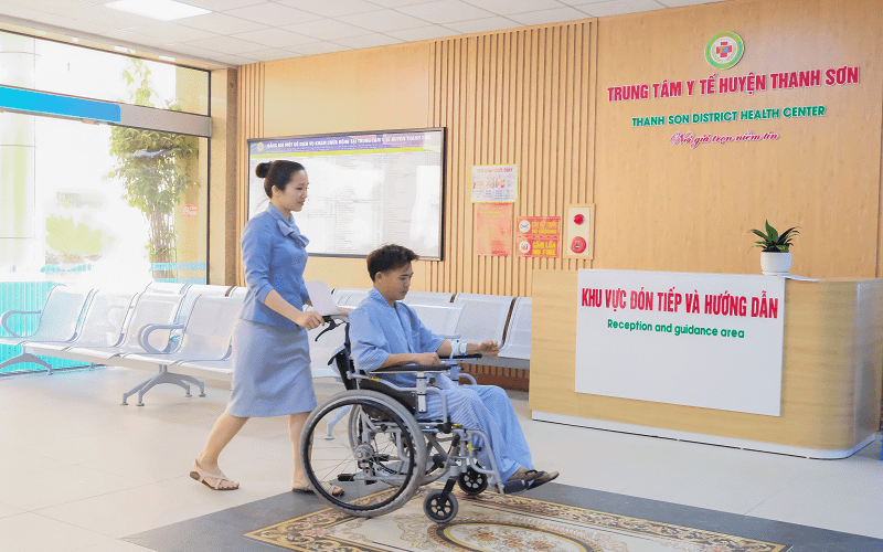 Nâng cao chất lượng khám chữa bệnh từ mô hình “xanh – sạch – đẹp” ở Trung tâm Y tế huyện Thanh Sơn (Phú Thọ)
